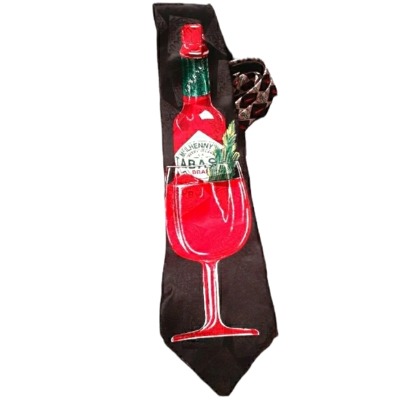 Tabasco Other - Tabasco graphic men's tie